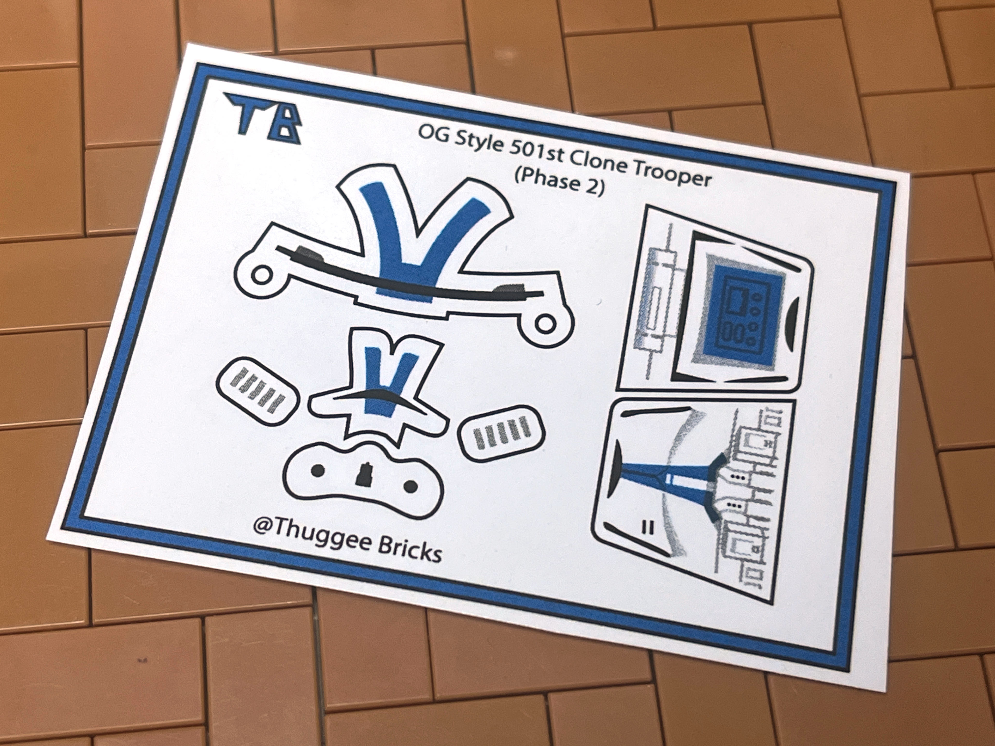 OG style 501st Trooper Decals (and Recolors)
