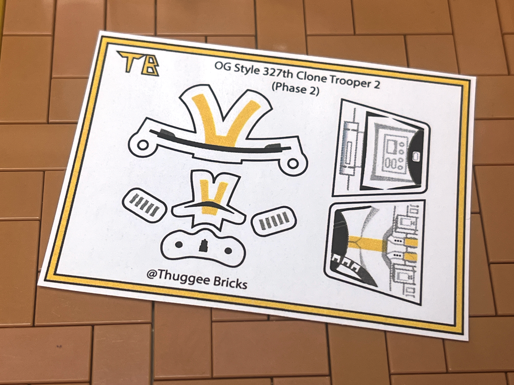 OG style 327th Trooper Decals (and Recolors)