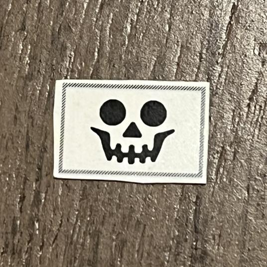 Skeleton Head Decals
