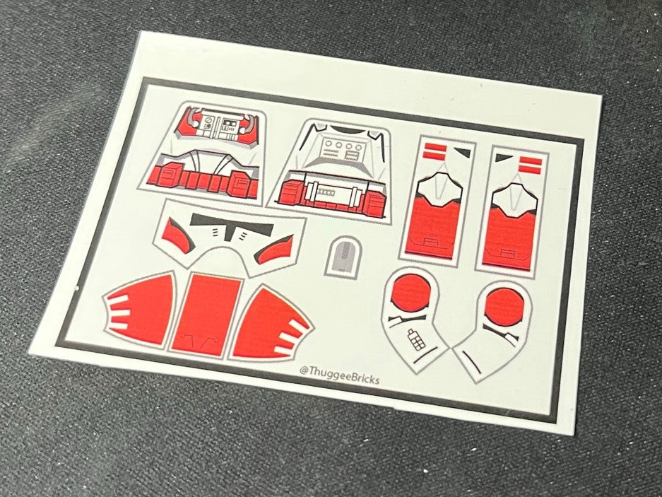 Coruscant Guard Pilot Decals 2