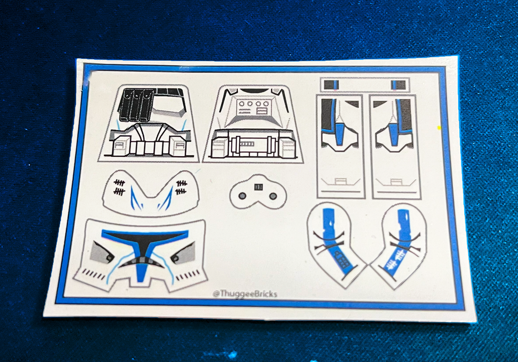 Lego Accurate Rex Decals