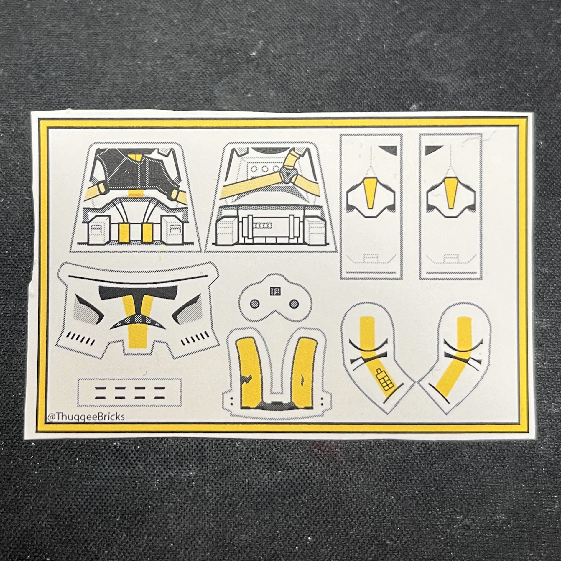 327th gunner decal