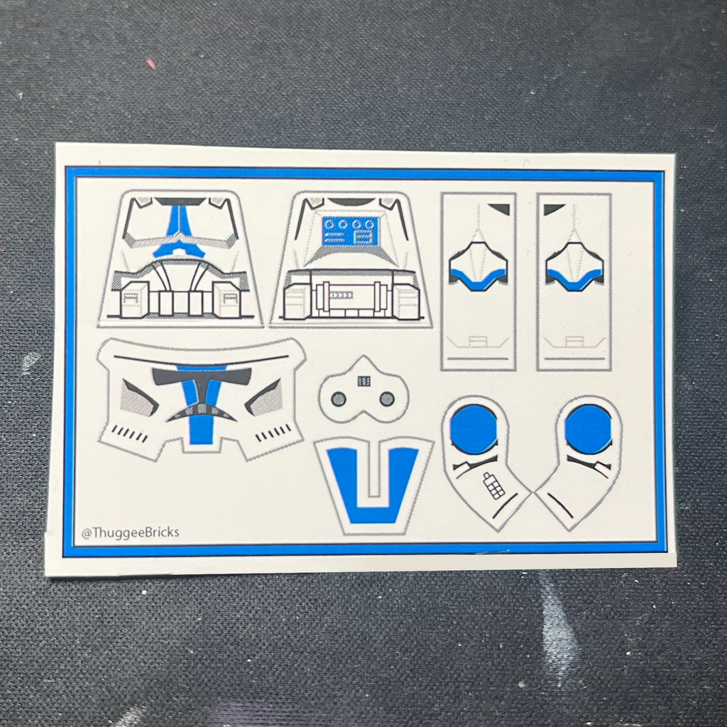 501st legion decals