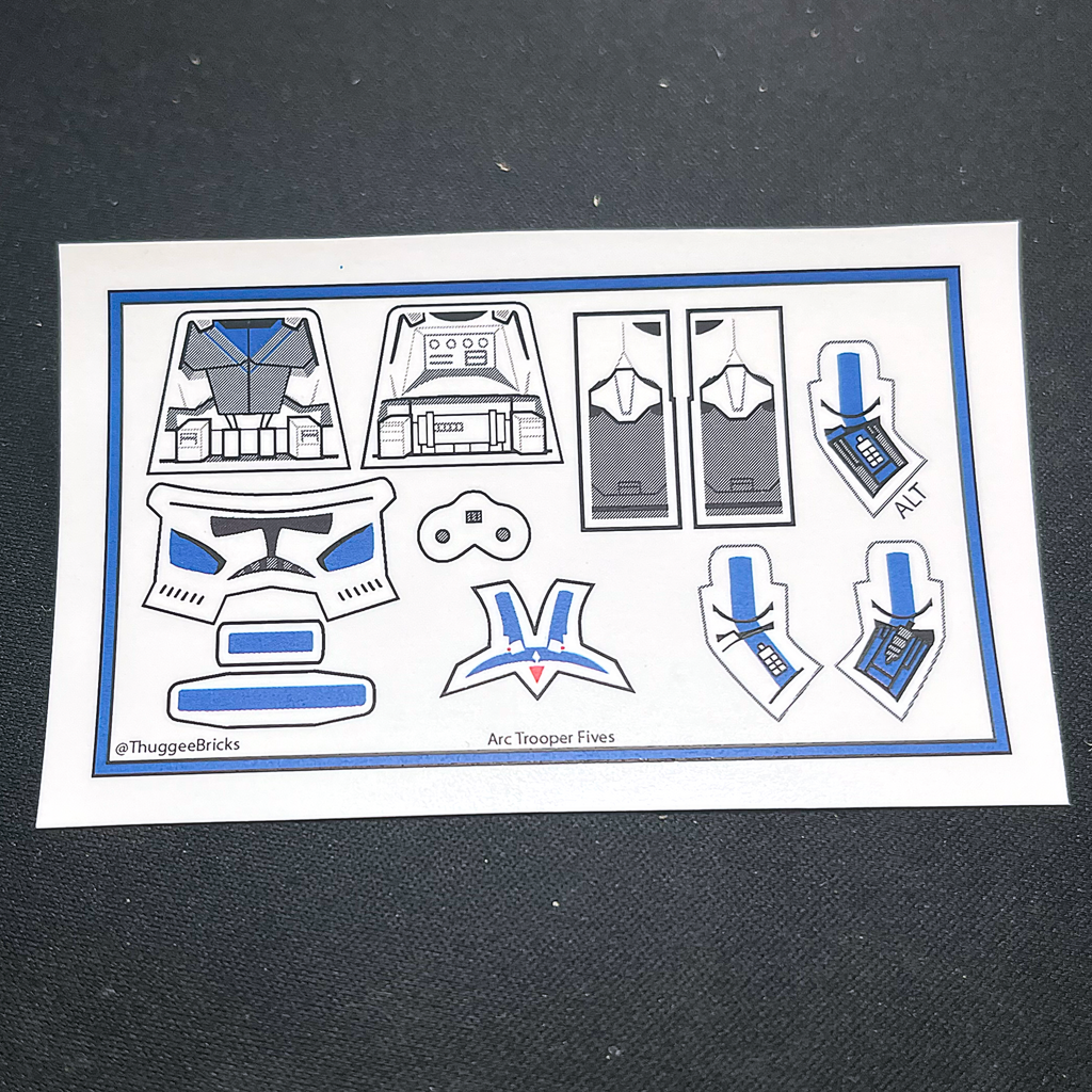 p2 fives decal