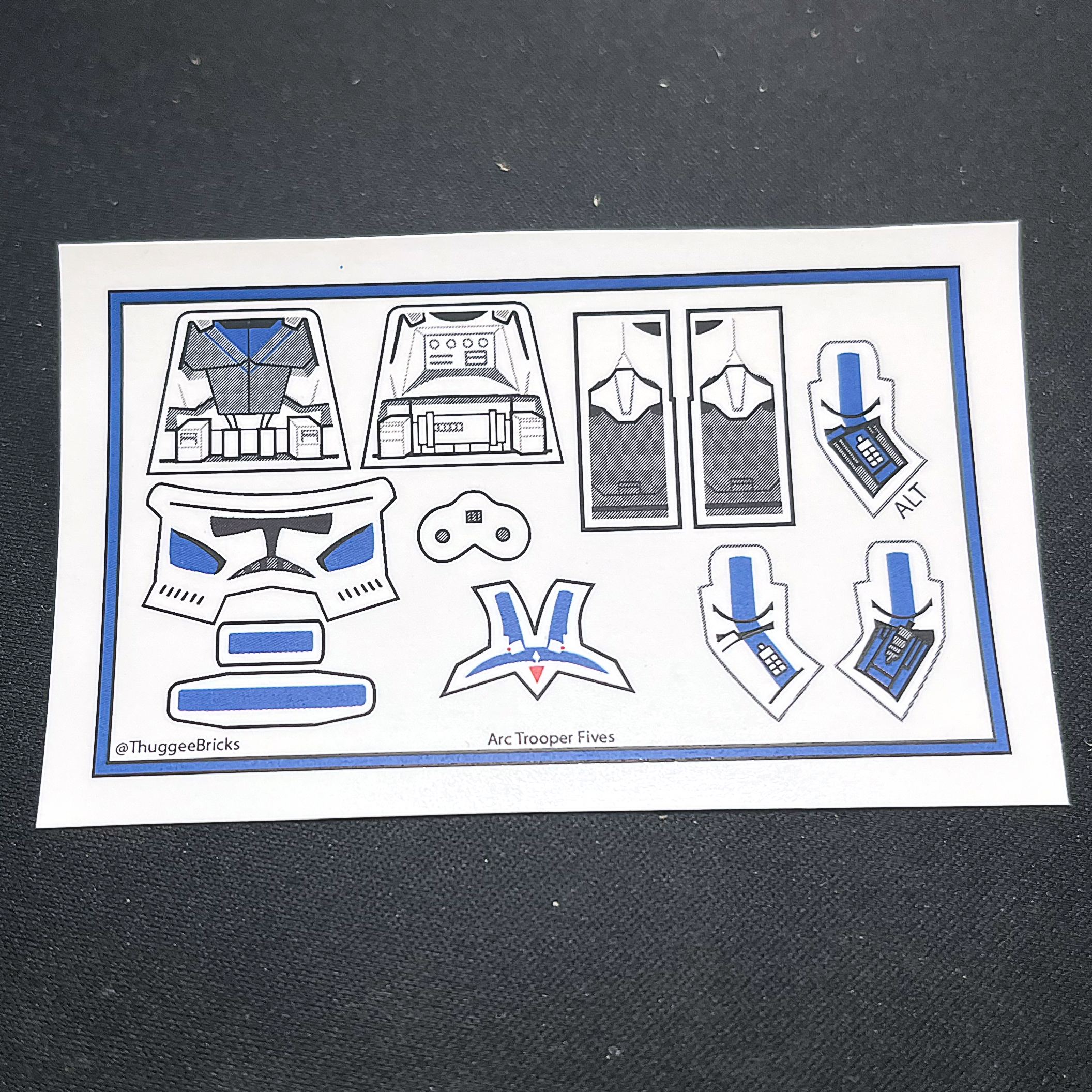 p2 fives decal