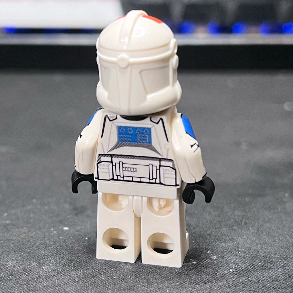 Unibrow trooper decal