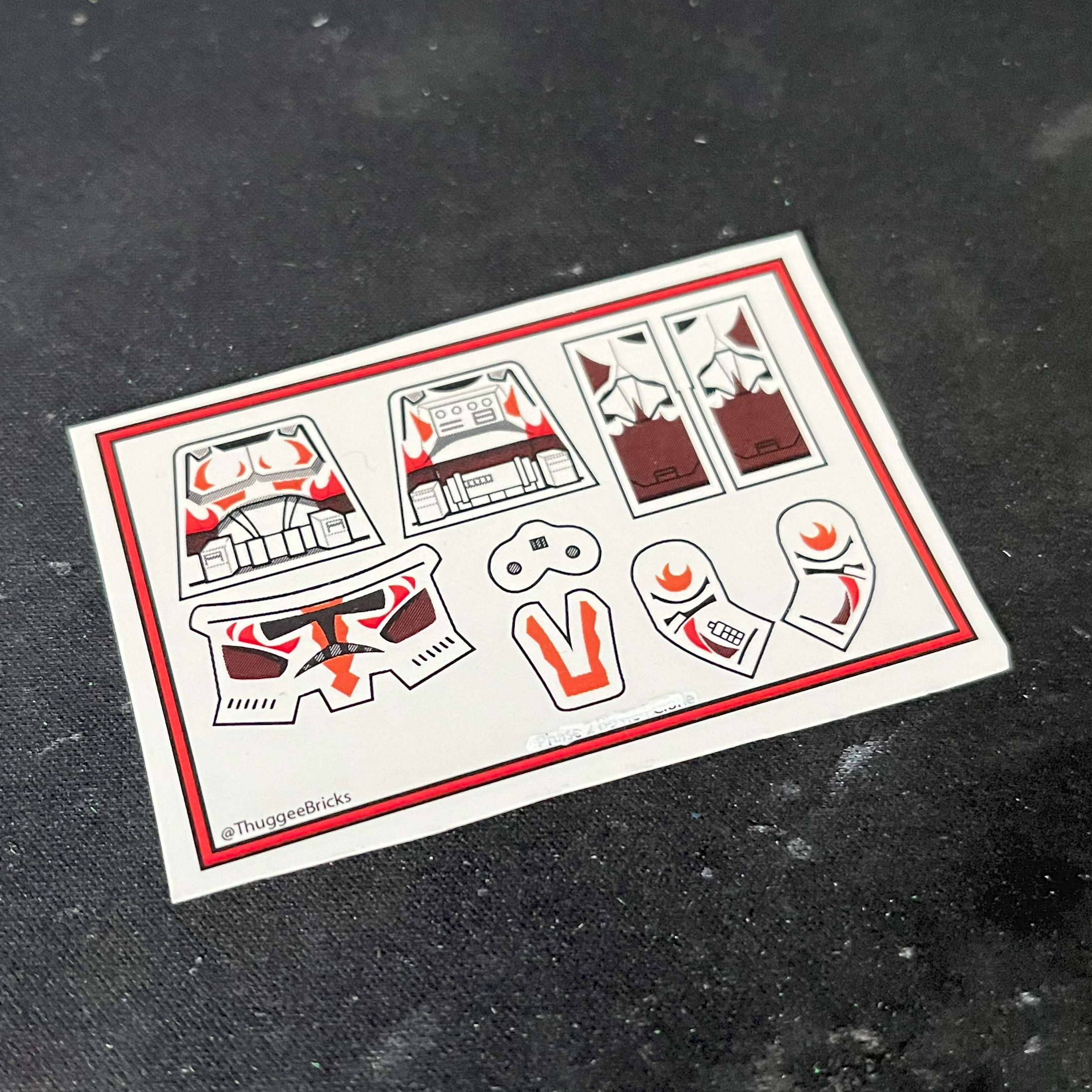 p2 Fire decal