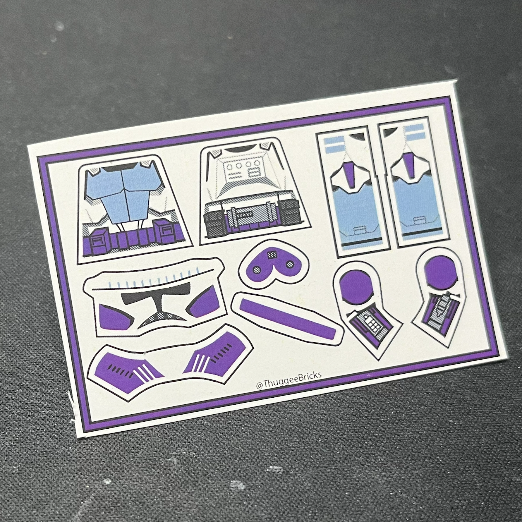 187th arc decal