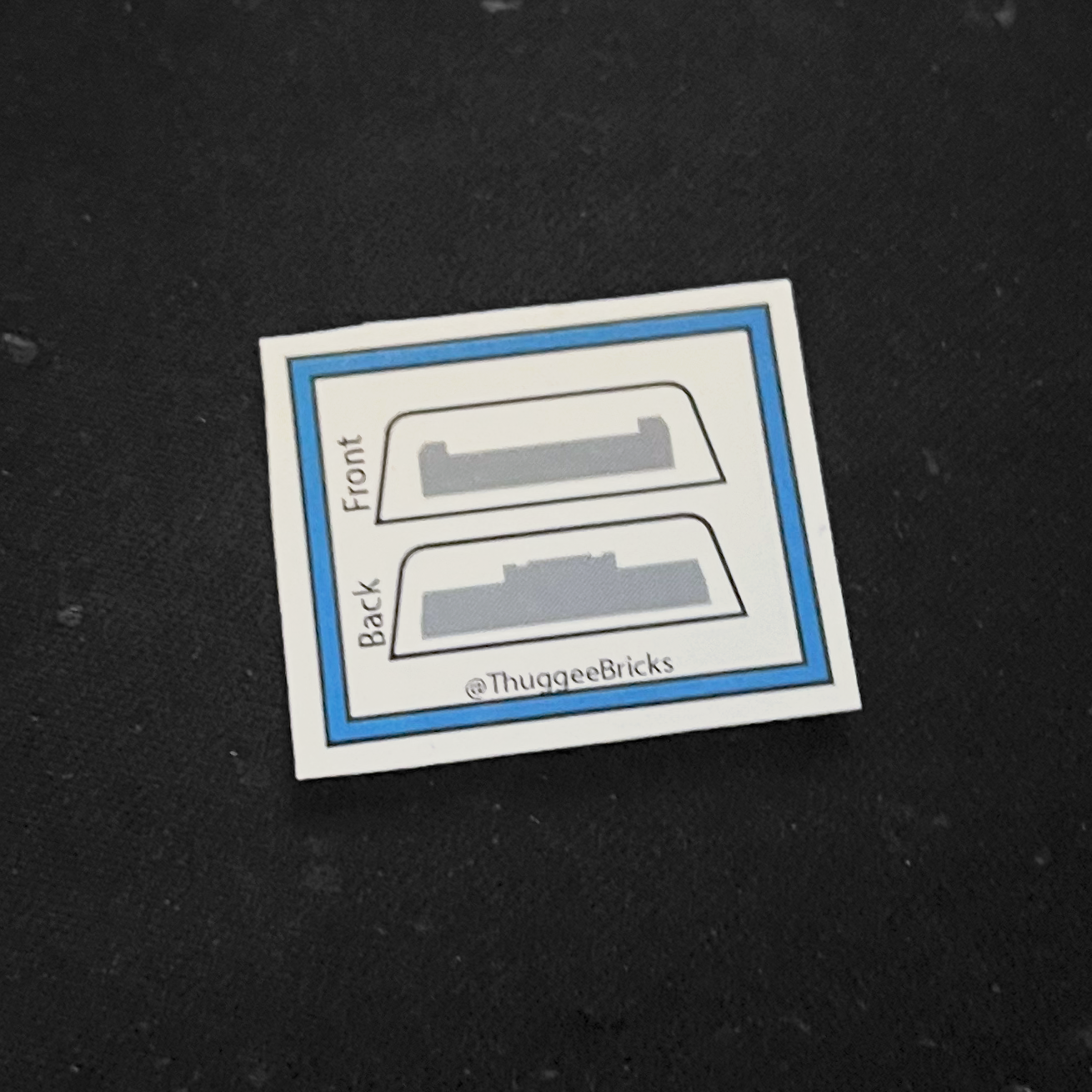2009 gray belt overlay decal