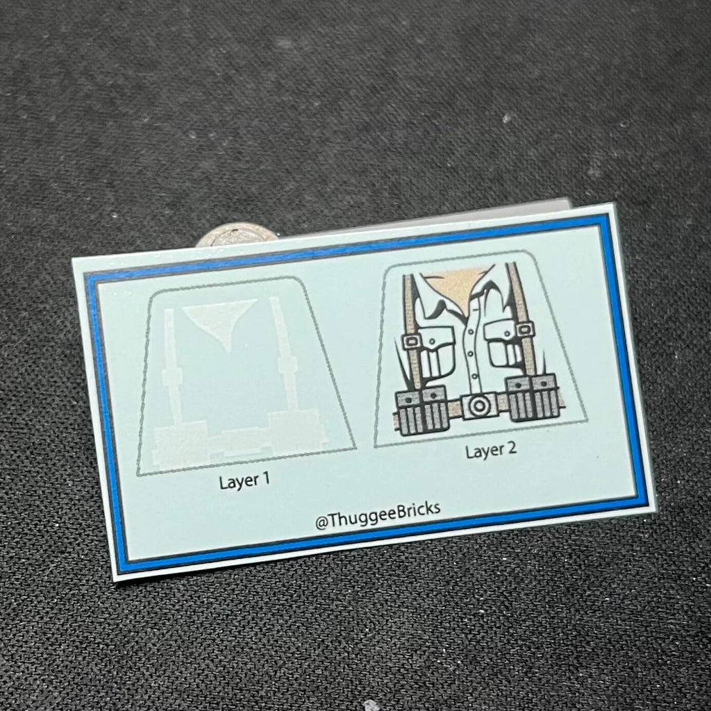 Enemy Soldier Torso Decals