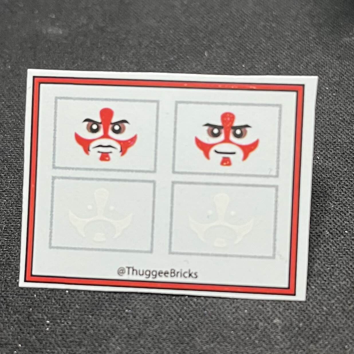 Thuggee Head Decals
